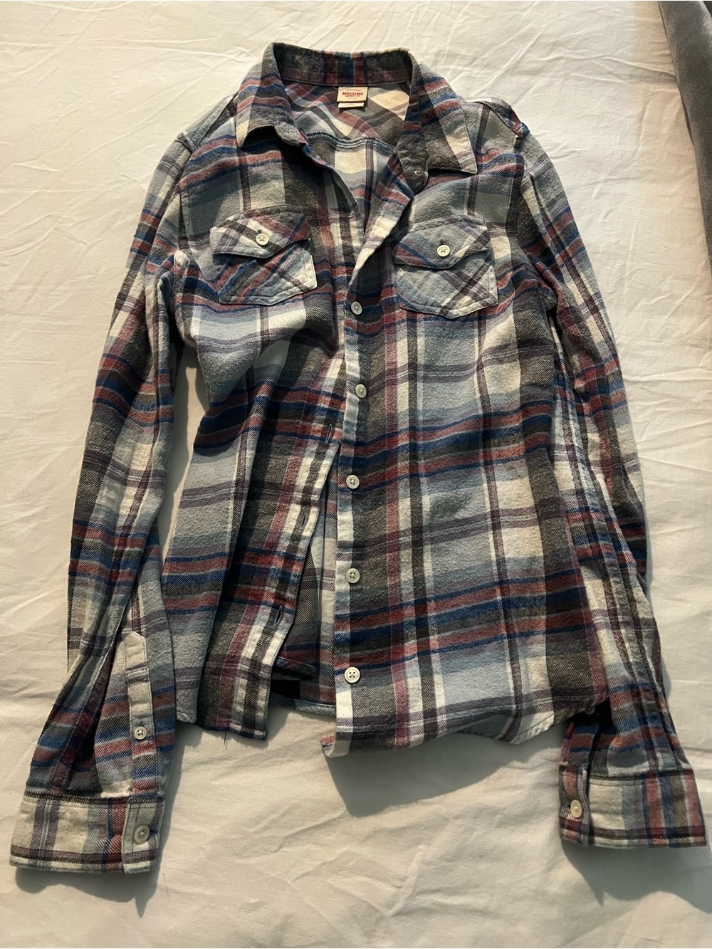 Womens/Teens Plaid Flannel Shirt - Blue,Pink, White, and Black